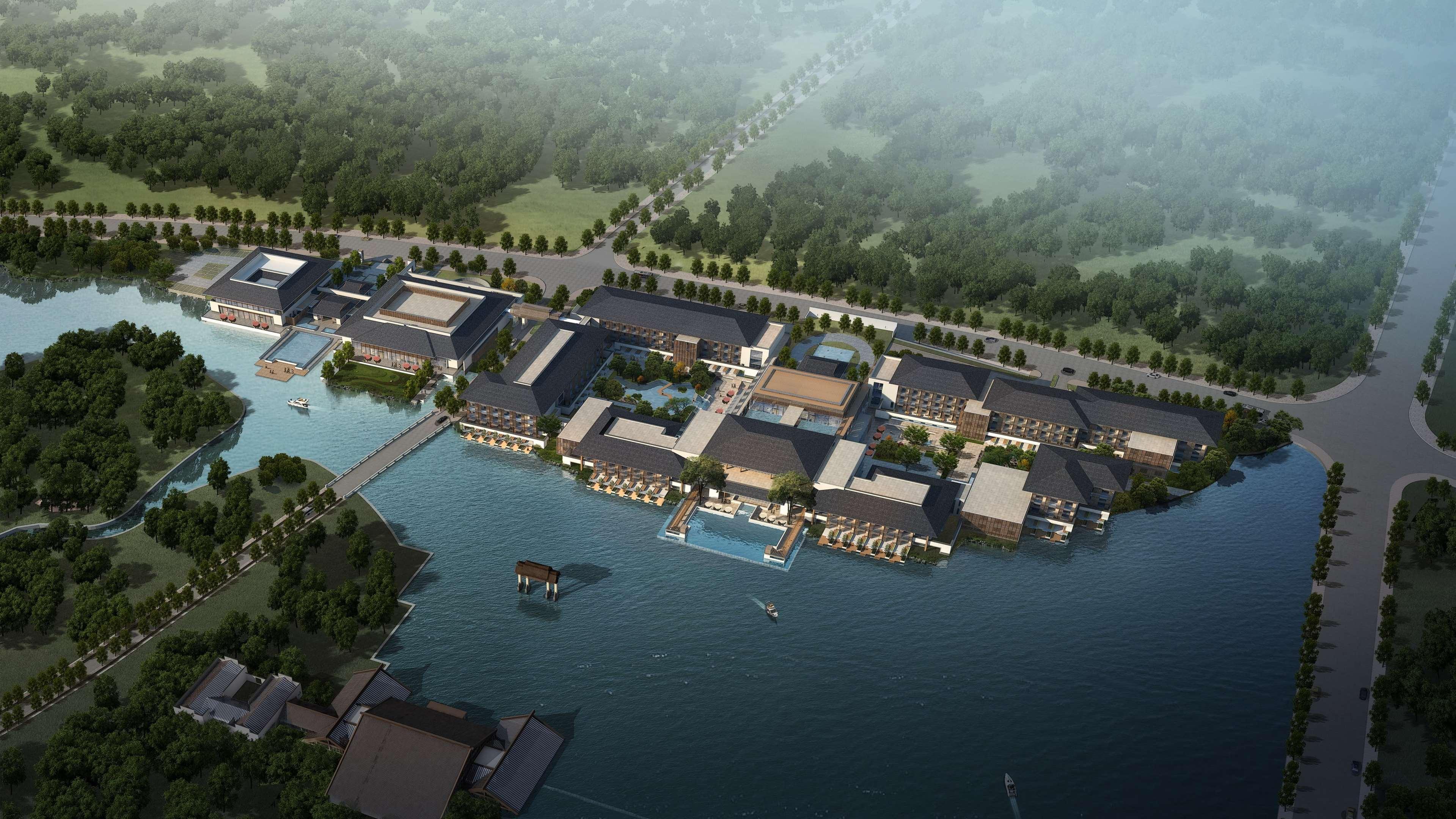 Hilton Shanghai Songjiang Guangfulin Luaran gambar
