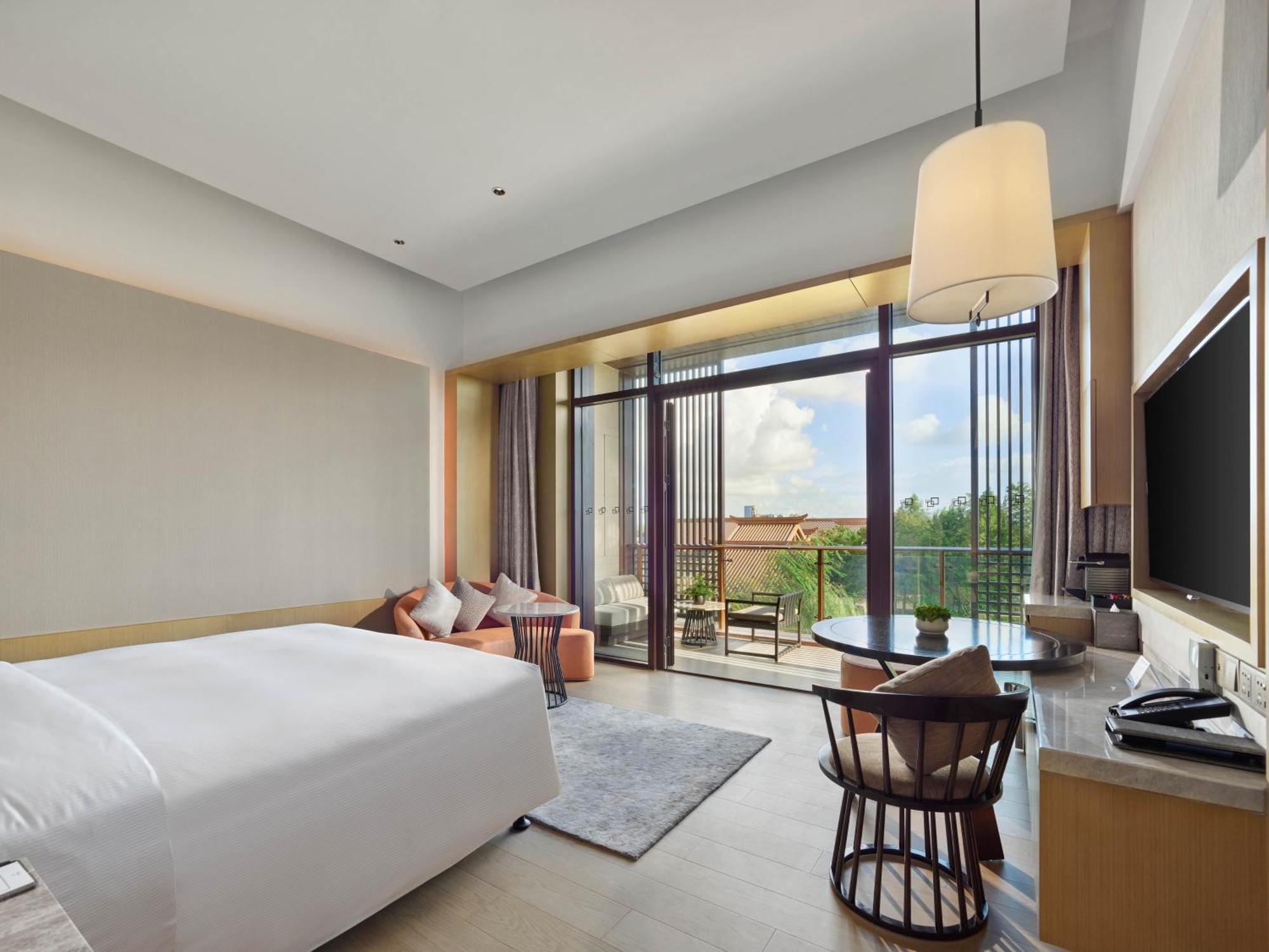 Hilton Shanghai Songjiang Guangfulin Luaran gambar