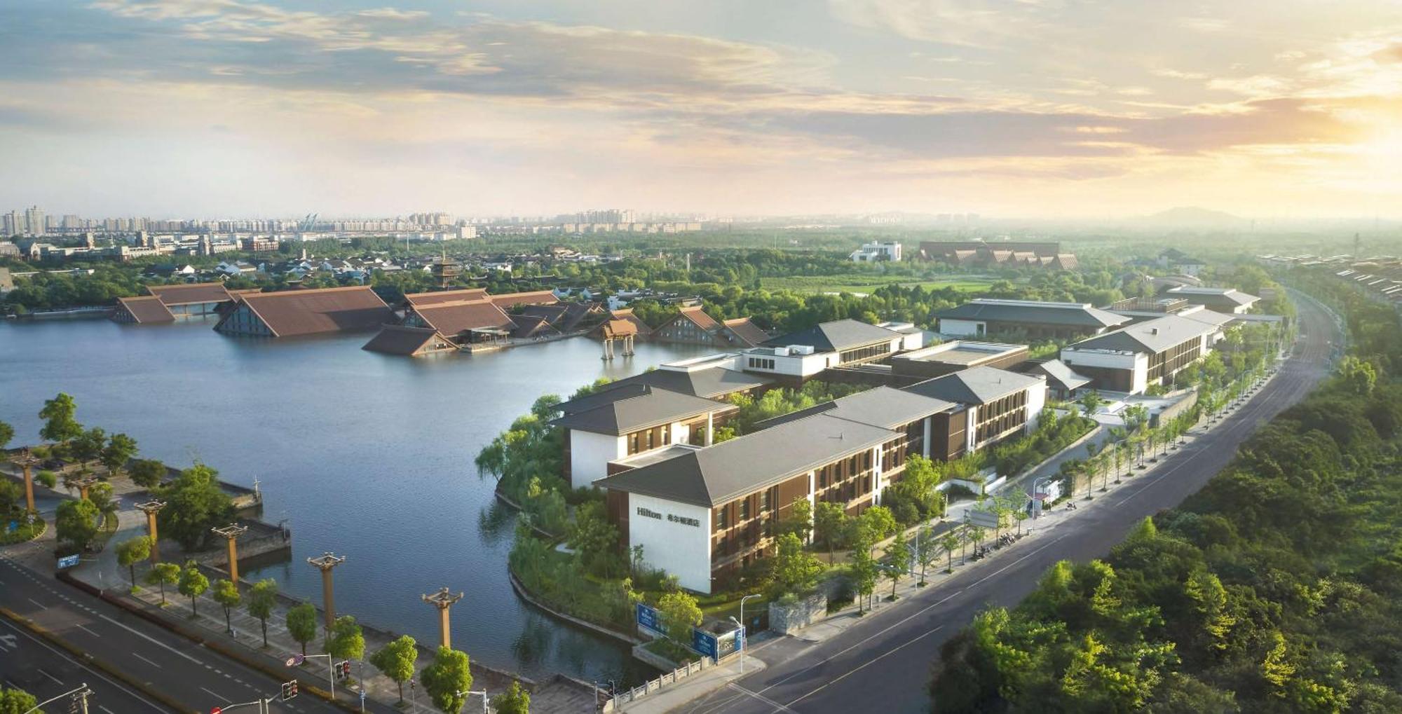 Hilton Shanghai Songjiang Guangfulin Luaran gambar